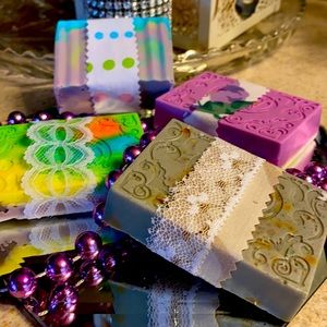 Handmade soap made from goats milk/